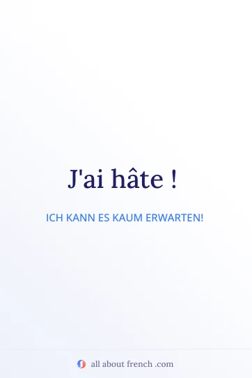 ästhetisches französisches Zitat avoir hate