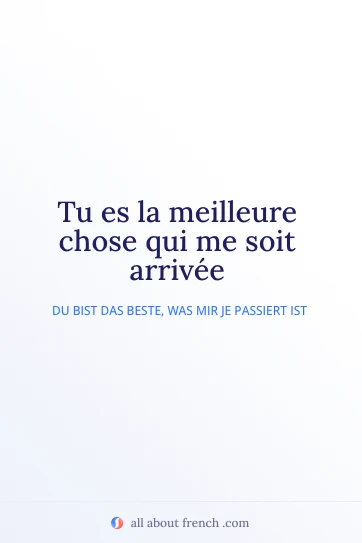 ästhetisches französisches Zitat meilleure chose qui soit arrivee