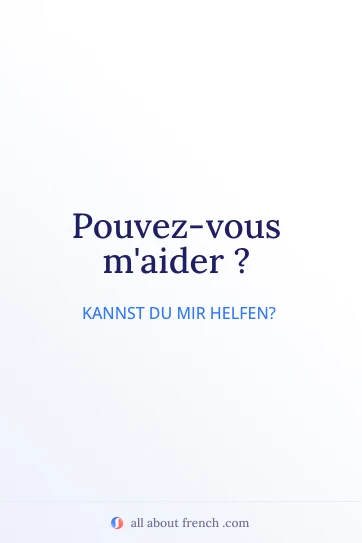 ästhetisches französisches Zitat pouvez vous maider