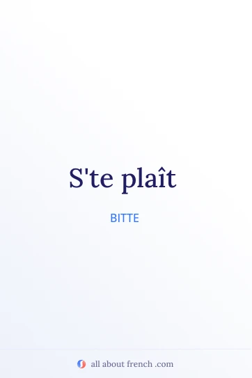 ästhetisches französisches Zitat ste plait
