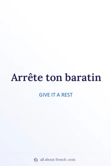 aesthetic french quote arrete ton baratin