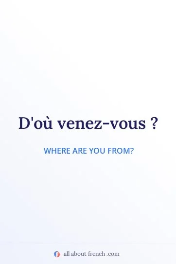 aesthetic french quote dou venez vous