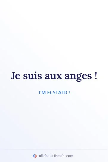 aesthetic french quote etre aux anges