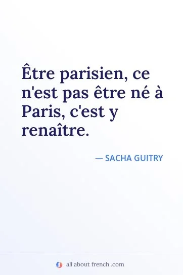 aesthetic french quote etre parisien ce nest pas etre ne a paris