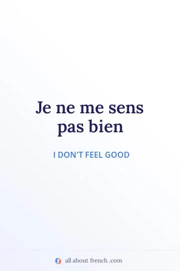 aesthetic french quote je ne me sens pas bien