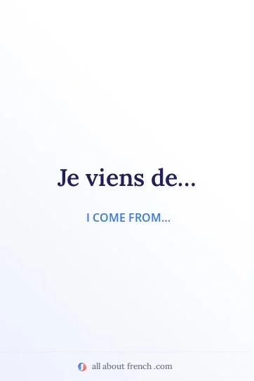 aesthetic french quote je viens de