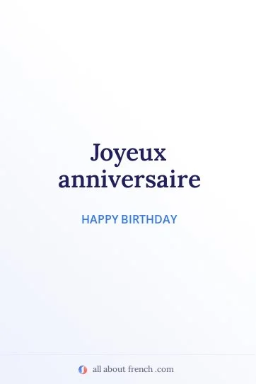 aesthetic french quote joyeux anniversaire