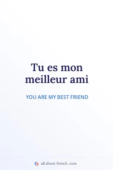 aesthetic french quote meilleur ami