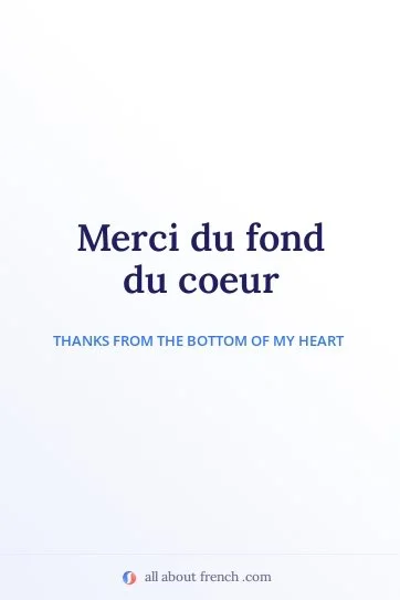 aesthetic french quote merci du fond du coeur