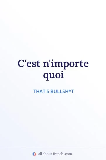 aesthetic french quote nimporte quoi