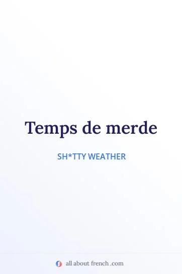 aesthetic french quote temps de merde