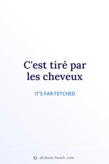 aesthetic french quote tire par les cheveux