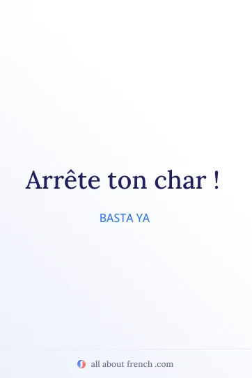 cita francesa estética arrete ton char