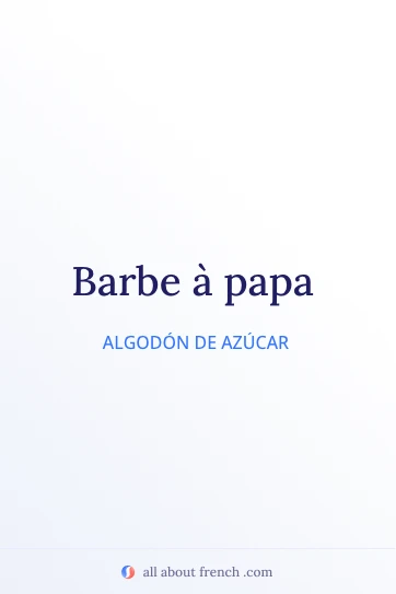cita francesa estética barbe a papa