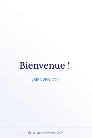 cita francesa estética bienvenue