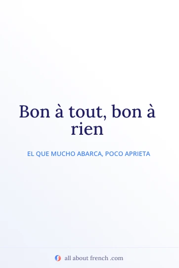 cita francesa estética bon tout bon rien