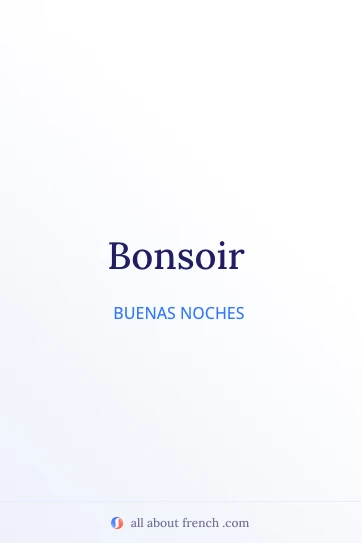 cita francesa estética bonsoir