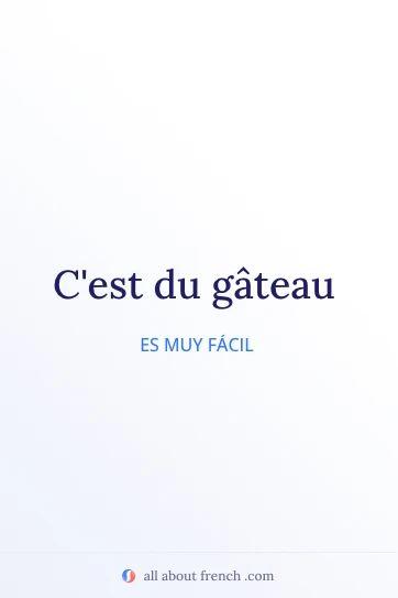 cita francesa estética c'est du gateau