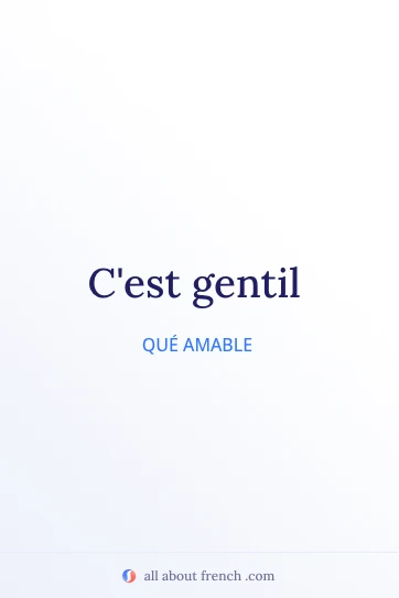 cita francesa estética cest gentil