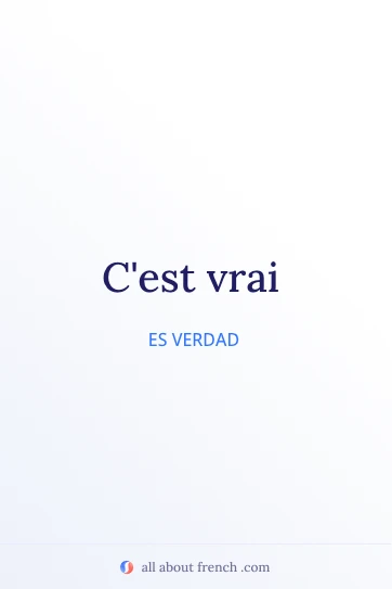 cita estética en francés cest vrai