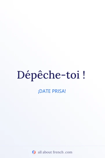cita francesa estética depeche toi