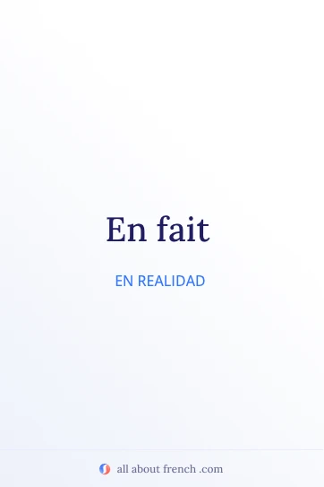 cita francesa estética en fait