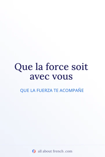 cita francesa estética que la force soit avec vous