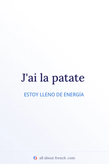 cita francesa estética jai la patate