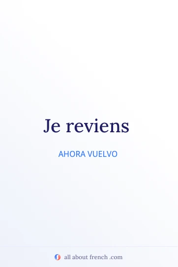 cita francesa estética je reviens
