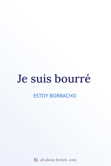 cita en francés estética je suis bourre