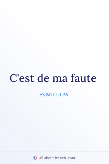 cita francesa estética ma faute