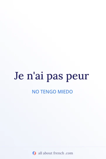 cita francesa estética pas avoir peur