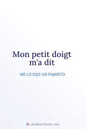 cita francesa estética petit doigt ma dit