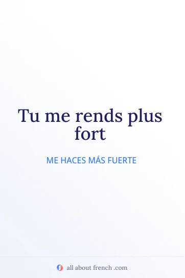 cita francesa estética rendre plus fort