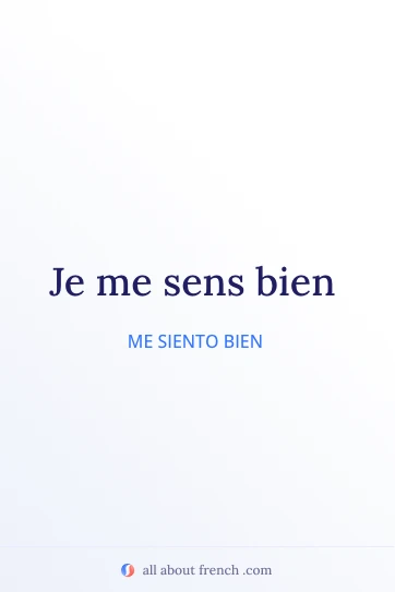 cita estética en francés sens bien