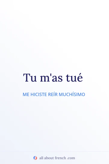 cita francesa estética tu mas tue