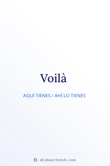 cita francesa estética voilà