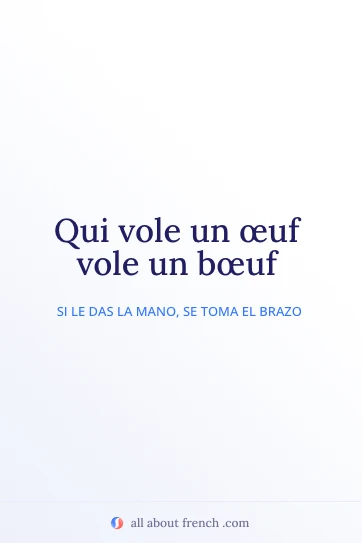 cita francesa estética vole oeuf vole boeuf