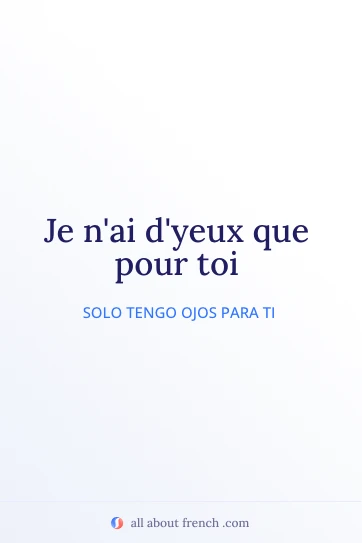 cita francesa estética yeux que pour toi