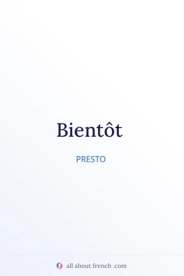 citazione francese estetica bientot