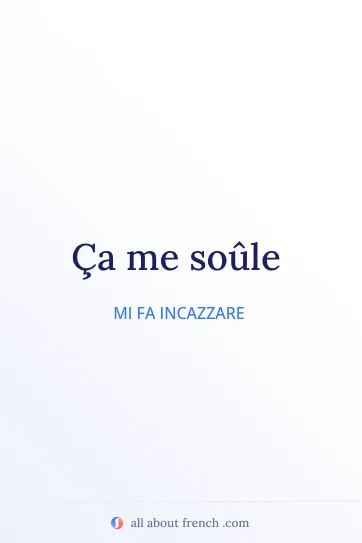 frase francese estetica ca me soule