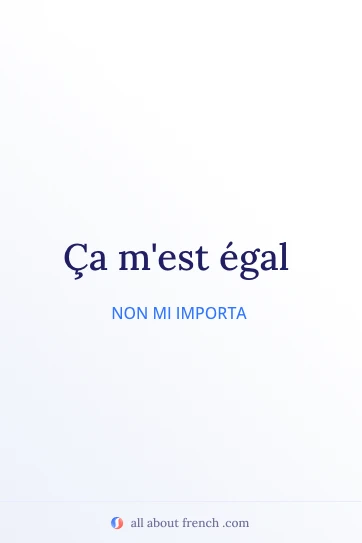 citazione francese estetica ca mest egal