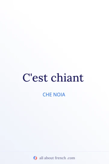 citazione francese estetica cest chiant