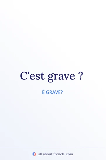 citazione francese estetica c'est grave