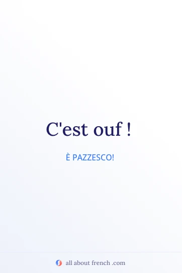 citazione francese estetica c'est ouf
