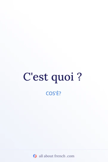 citazione francese estetica cest quoi