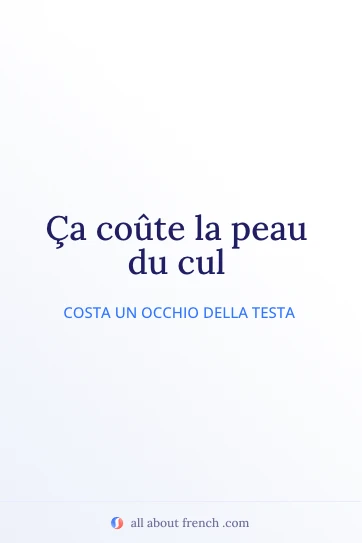 citazione francese estetica couter la peau du cul