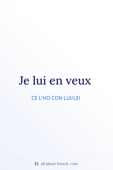 citazione francese en vouloir in stile estetico