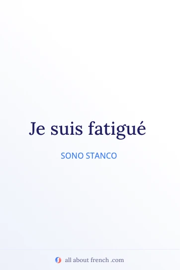 citazione francese estetica etre fatigue
