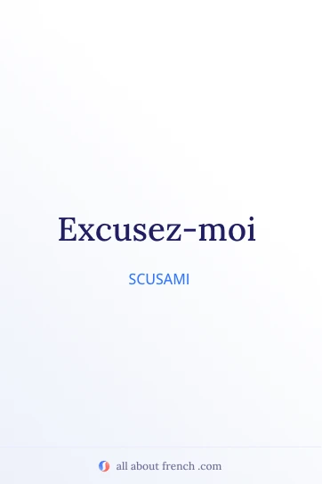 citazione francese estetica excusez moi